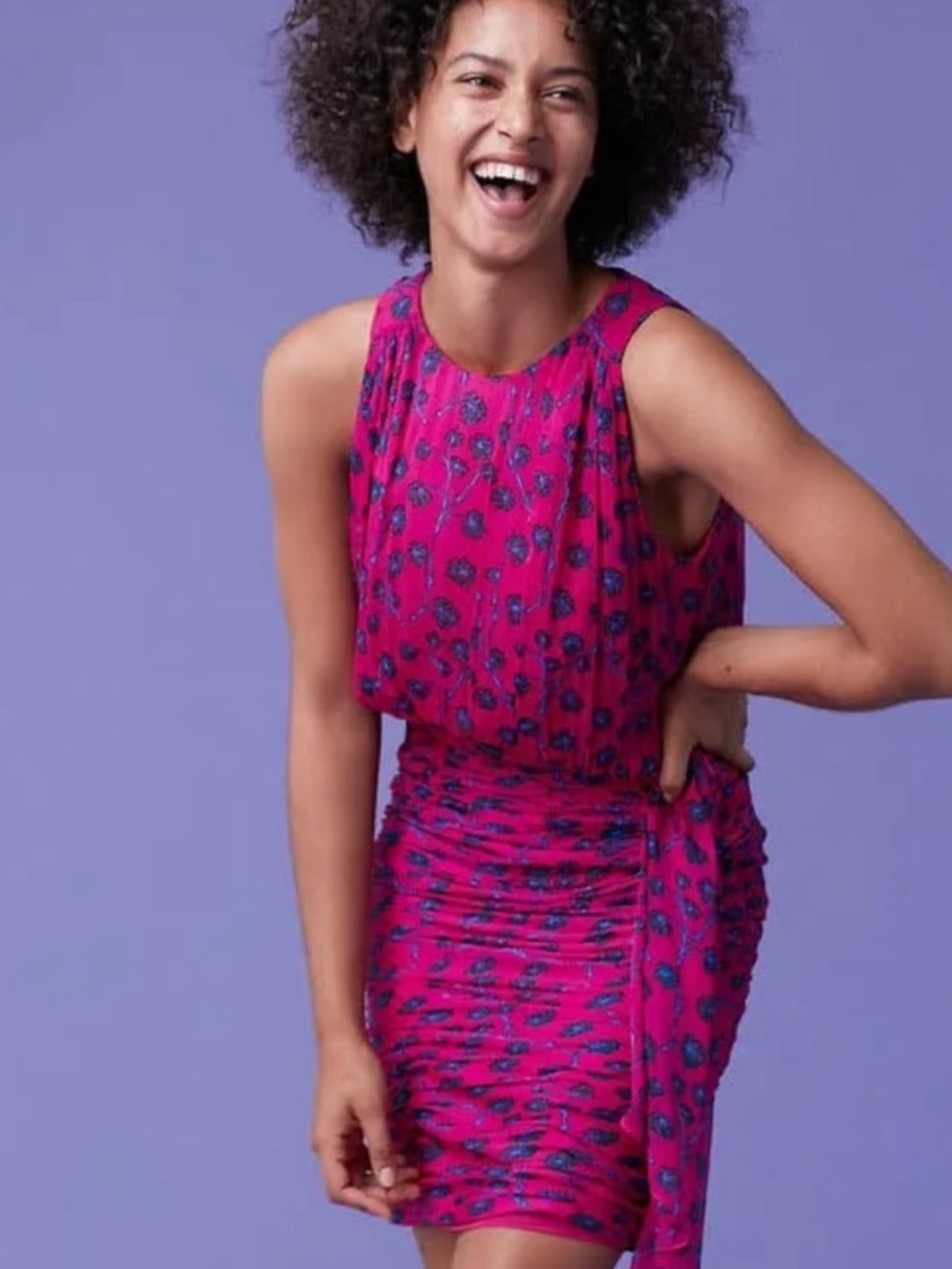 DVF Ruched Dress